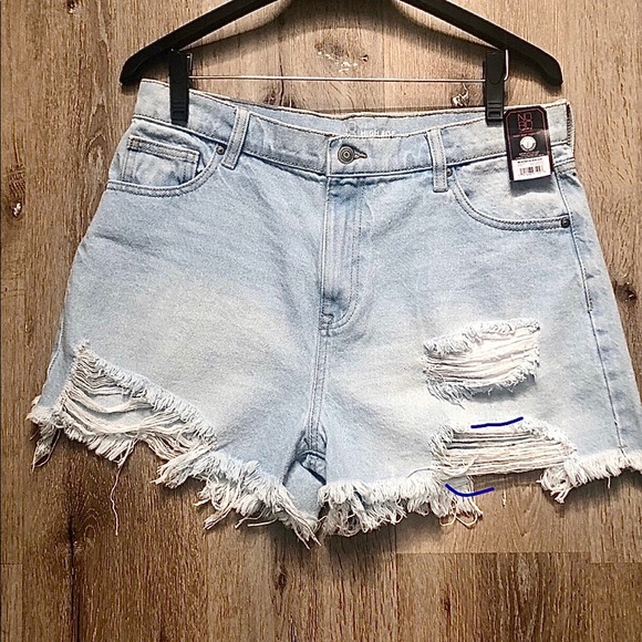 No Boundaries Pants - 🏷High Rise Denim Shorts